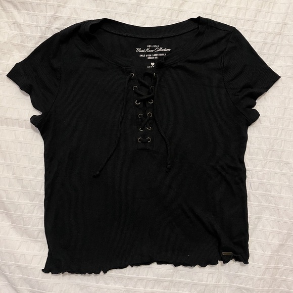 Black baby tee - Picture 1 of 1